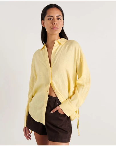 Jag - Zuri Side Tie Shirt