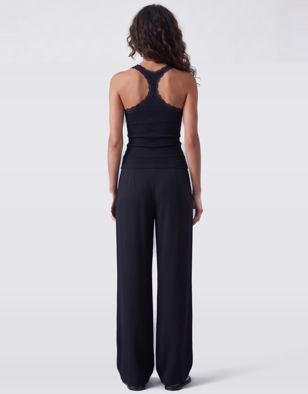 Style Addict - Lace Trim Tank