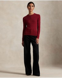 Polo Ralph Lauren - Cable-Knit Cotton Crewneck Sweater