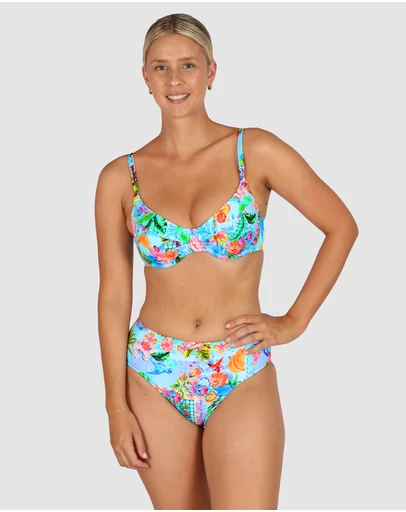 Baku Swimwear - Sardinia D Cup Balconette Bikini Bra Top