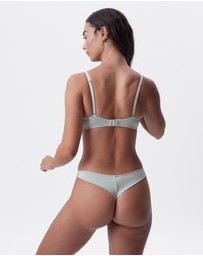 Bras N Things - Bethany Essentials Push Up Bra - Light Green