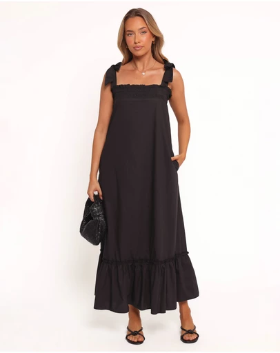 Petal & Pup - Irina Maxi Dress - Black