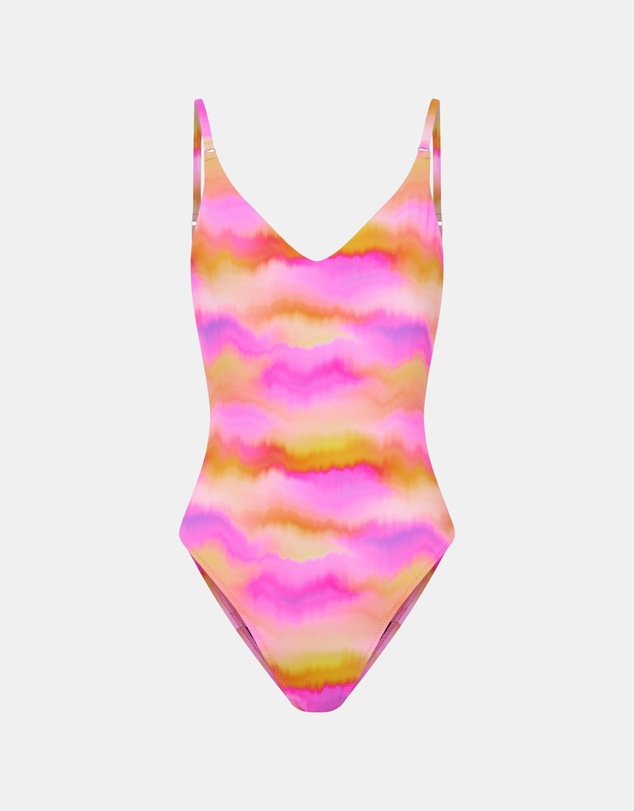 Modibodi - Period Swimwear V Neck One Piece Light Absorbency
