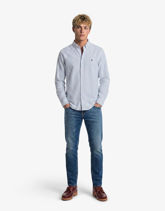 Superdry - Preppy Oxford Long Sleeve Shirt