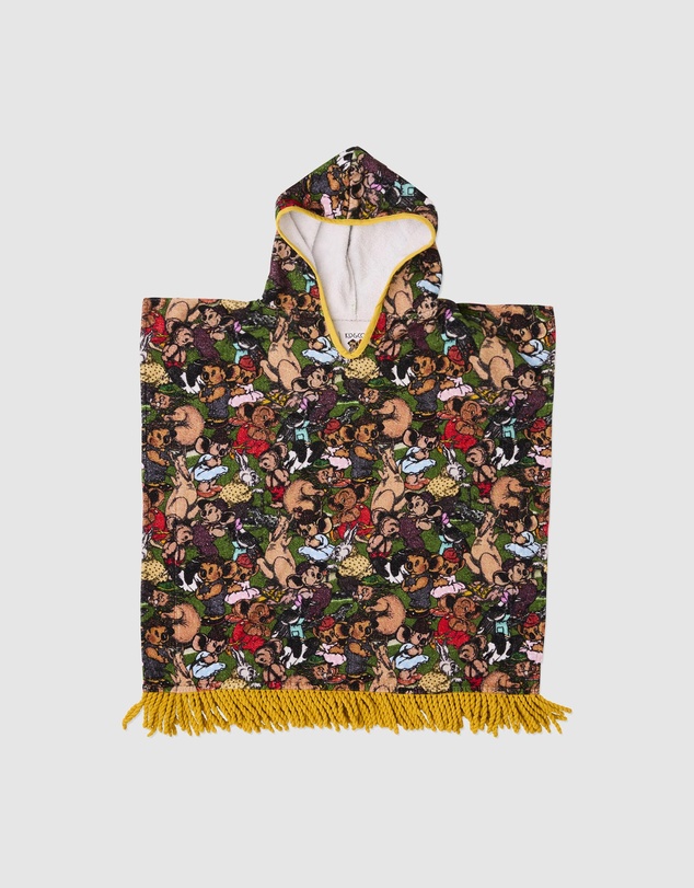 Kip&Co - KipCo x Blinky Bill Blinky And Friends Printed Terry Poncho - Kids