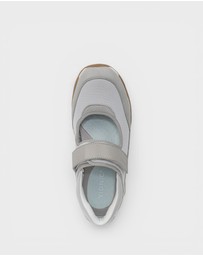 Vionic - Walk Slim Giselle Mary-Jane - Vapor Grey/Silver