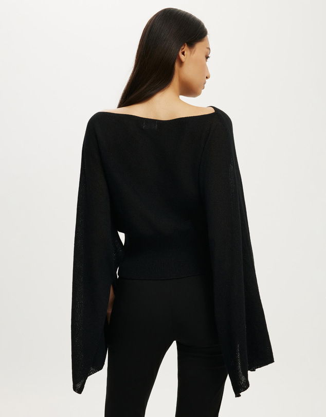 Cotton On - Breezy Cape Knit Top