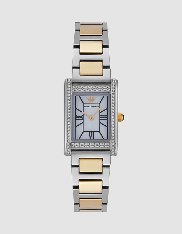 Emporio Armani - Two Tone Analogue Watch