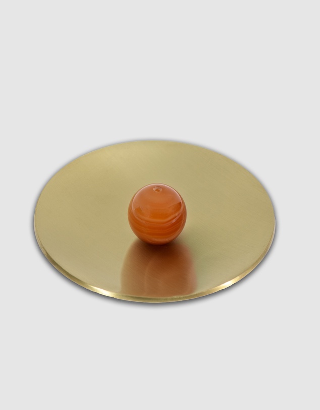 MAHO Sensory - Hoseki Mari - Carnelian crystal Incense burner