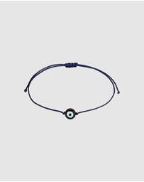 Kuzzoi - ICONIC EXCLUSIVE - Bracelet Nylon Evil Eye Glass Bead