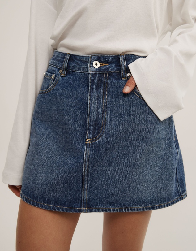 Witchery - Denim Mini Skirt