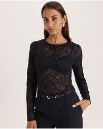 SABA - Stella Long Sleeve Lace Top