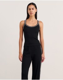 Jag - Celina Blanket Stitch Tank