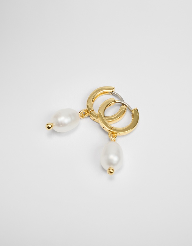 Country Road - Ava Mini Pearl Hoop Earring