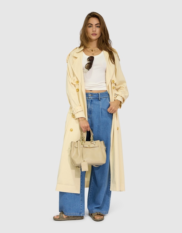 Belle & Bloom - Ready For Your Love Denim Washed Wide Leg Pant