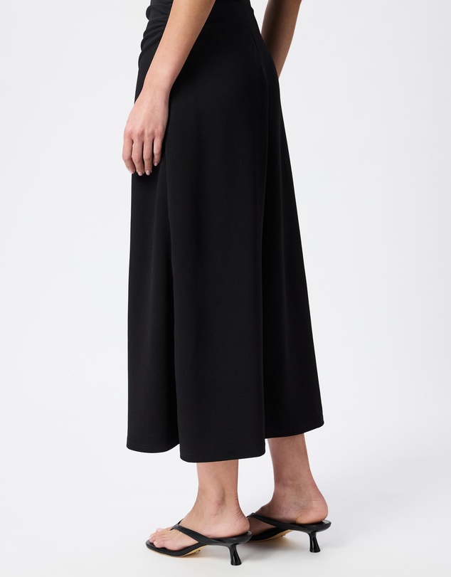 Tussah - Amelia Sheer Panel Gathered Waist Midi Dress