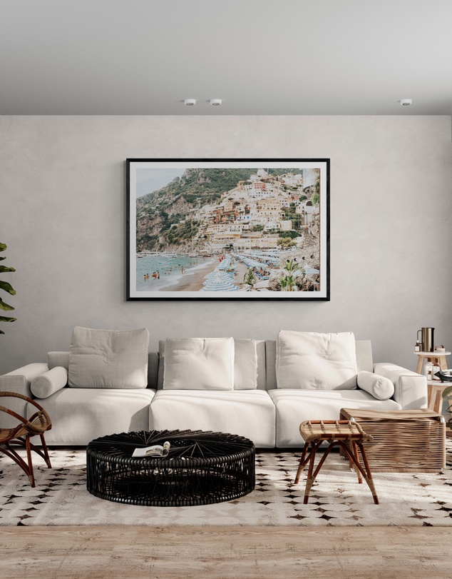 Amichi Co - Villagio Sul Mare Fine Art Print