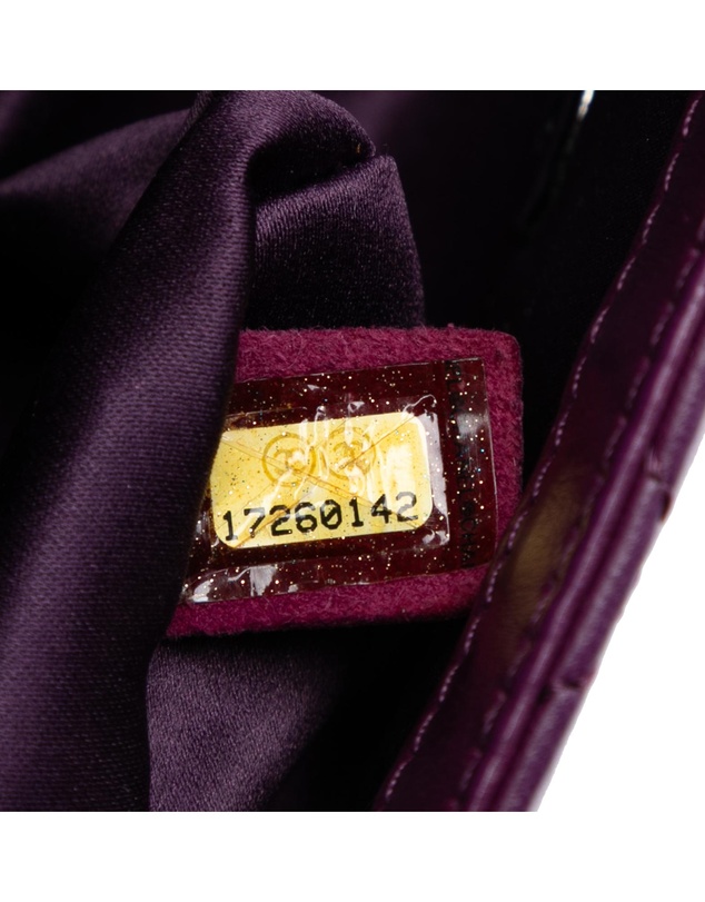 Pre-Loved by Azura Reborn - Pre-Loved Extra Mini Rectangular Lambskin Beaded Single Flap