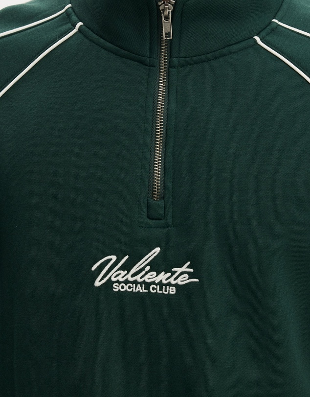 Cotton On - 1/4 Zip Graphic Fleece