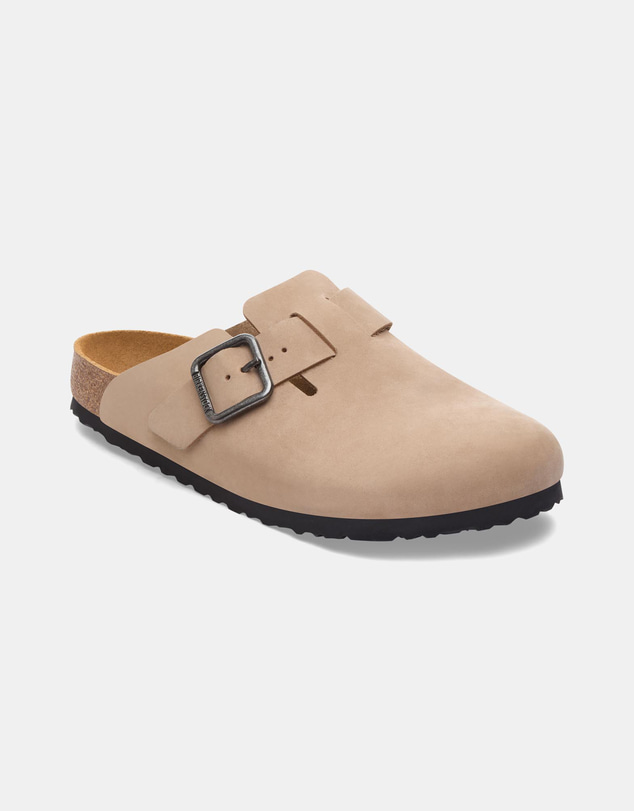 Birkenstock - Boston Wire Buckle Nubuck Leather Regular - Unisex
