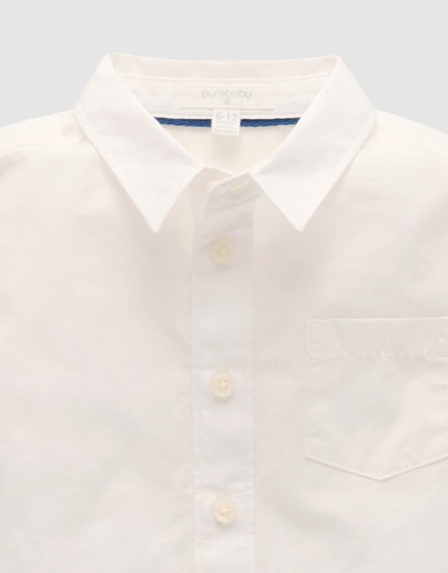 Purebaby - Classic Shirt - Babies-Kids
