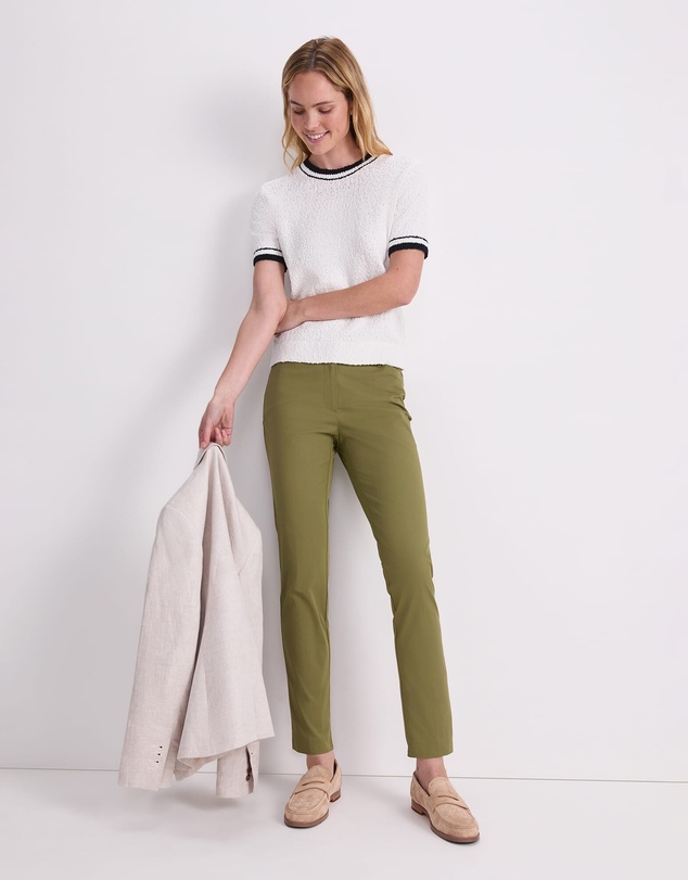 Sportscraft - Cotton Crew Neck Knit