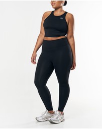 STAX. - Cropped Tank  NANDEX™ - Black 