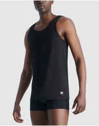adidas Originals - 2 Pack Comfort Rib Cotton Tank Top