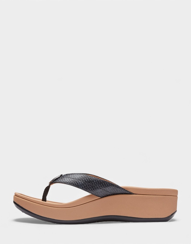 Vionic - Pilar Platform Sandal - Black