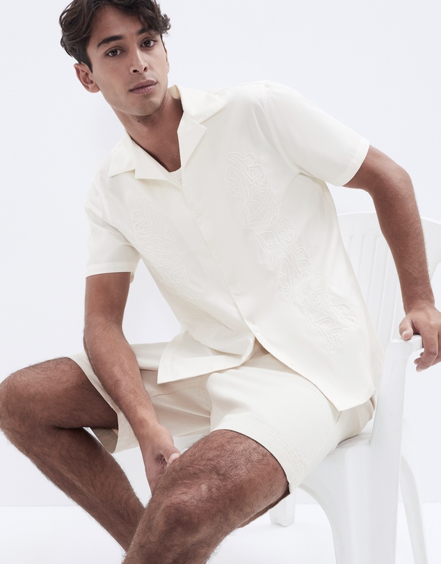 UNISON - Embroidered Regular Fit Shirt