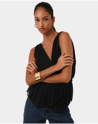 Forcast - Arina Pleated Top
