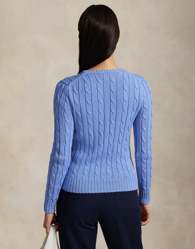 Polo Ralph Lauren - Cable-Knit Cotton Crewneck Sweater