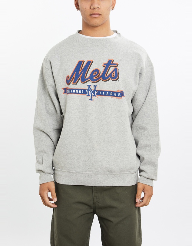 Vintage by The Real Deal - Pre Loved - Vintage MLB New York Mets Sweatshirt