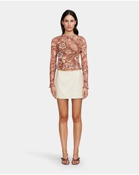 Ownley - Robbie PU Mini Skirt