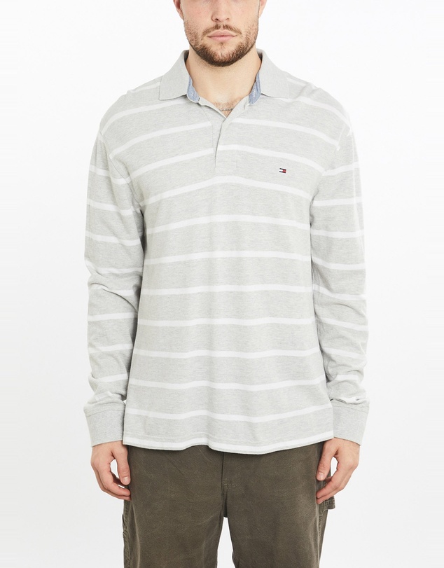 Vintage by The Real Deal - Pre Loved - Vintage Tommy Hilfiger Long Sleeve Polo Shirt