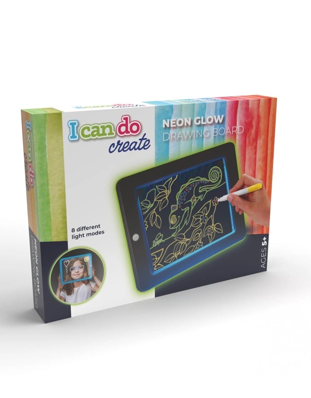 Icando - Neon Drawing Board