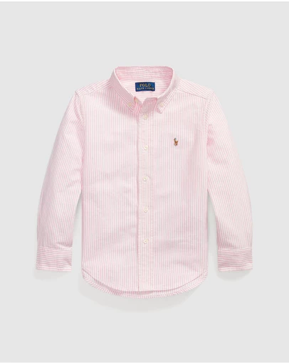 Polo Ralph Lauren - Striped Cotton Oxford Shirt - Babies-Kids