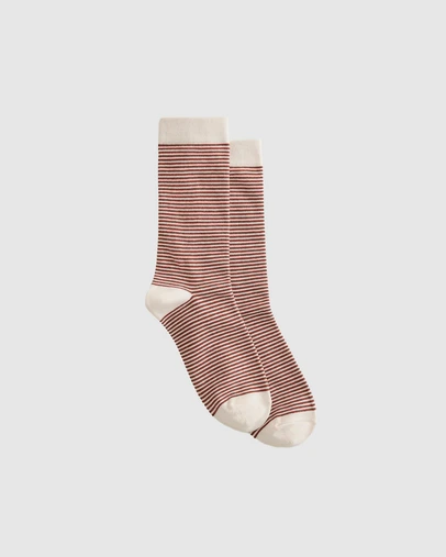 Trenery - Multi Stripe Crew Sock