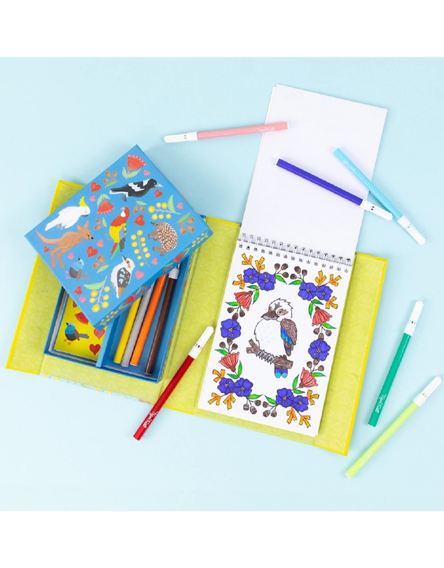 Tiger Tribe - Colouring Set Aussie Animals