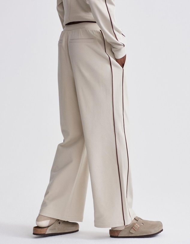 Varley - Brushed Rib Wide Leg Pants