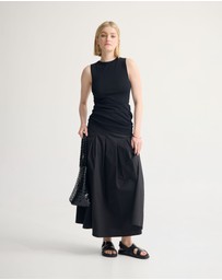 Oxford - Jess Cotton Maxi Skirt