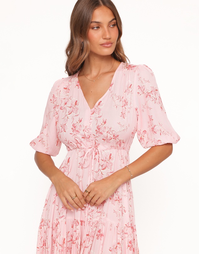 Petal & Pup - Kelda Dress - Rose Pink Floral