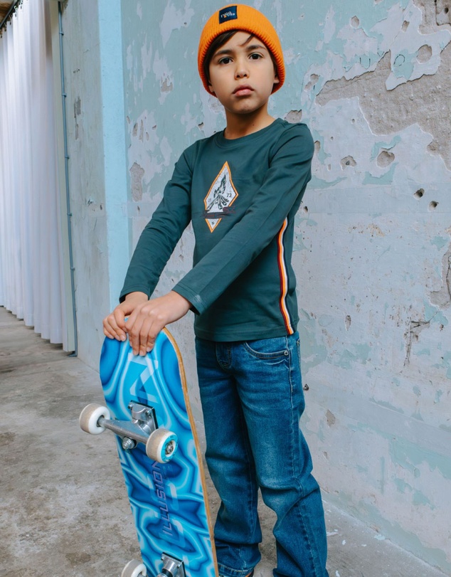 TYGO&vito - Mason Organic Long Sleeve T-Shirt - Kids-Teens