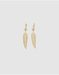 Chuchka - Feather Earrings
