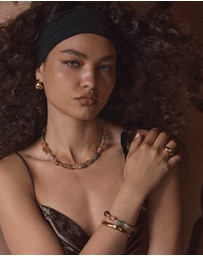 Amber Sceats - Corniglia Bracelet in Gold