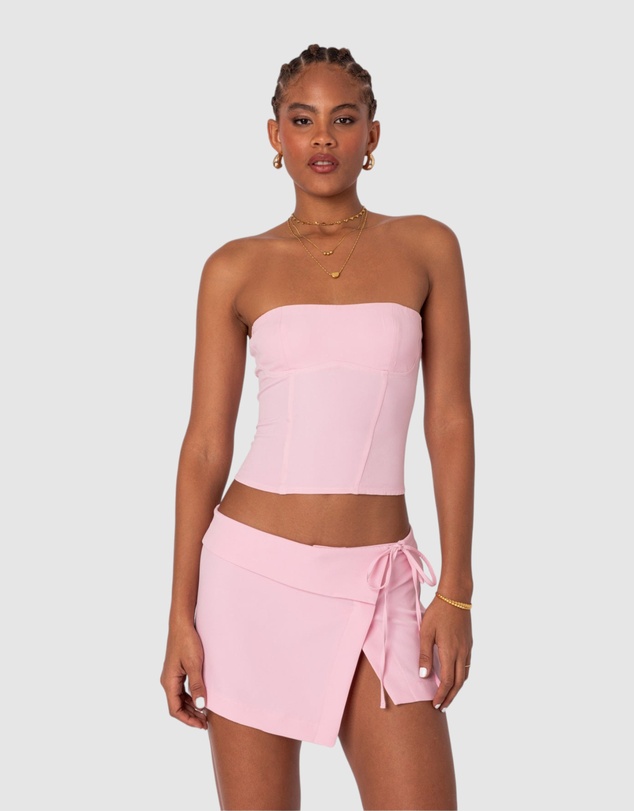 EDIKTED - Selena Lace Up Corset