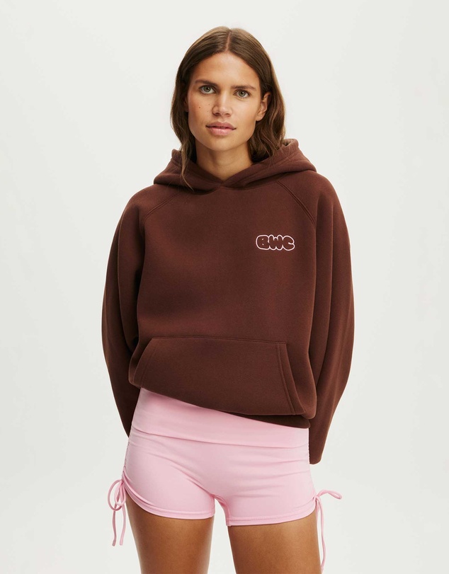 Cotton On Body Active - Plush Premium Graphic Raglan Hoodie