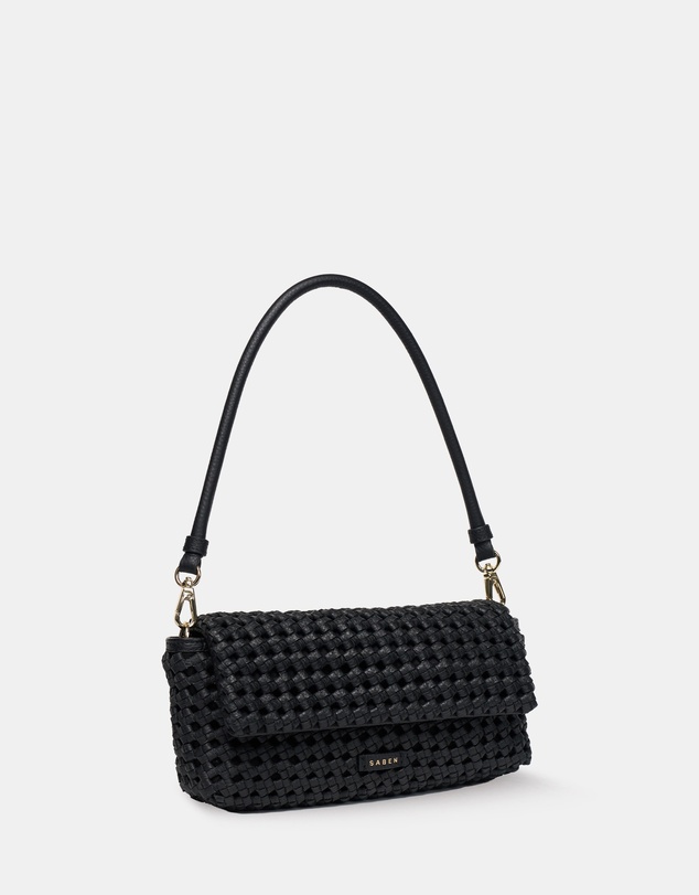 SABEN - Milla Shoulder Bag Black Braid