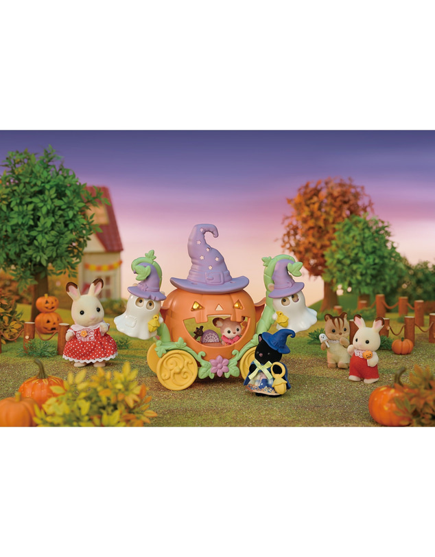 Sylvanian Families - Pumpkin Carriage Playset