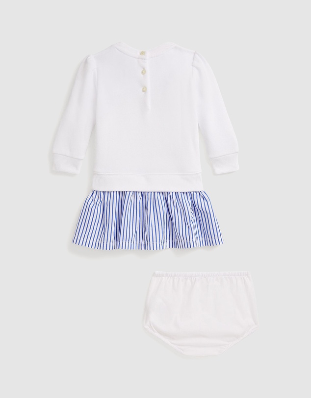Polo Ralph Lauren - Polo Bear Fleece Dress & Bloomer - Babies